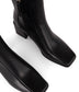 LYU Women's Vega Heeled Boots | Color: Black - variant::black
