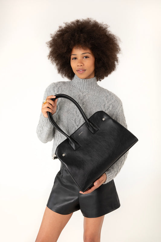 DILA Vegan Tote Bag – Forum | Color: Navy - variant::navy