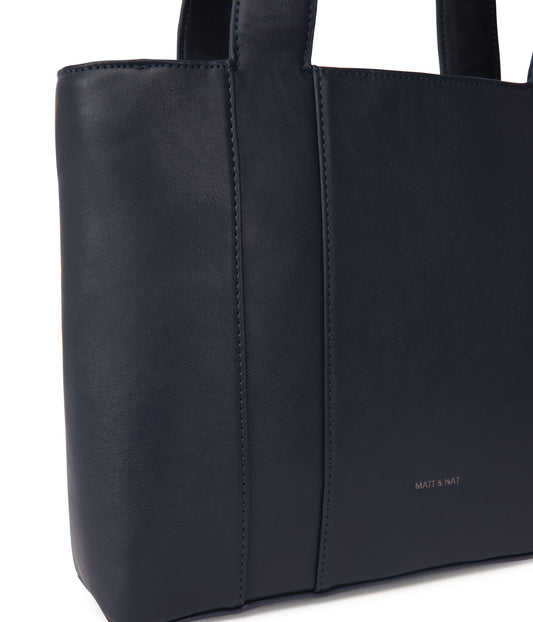 GARNI Vegan Tote Bag - Forum | Color: Navy - variant::navy