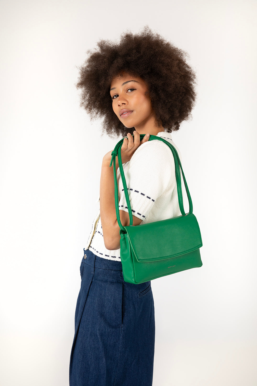 JODI Vegan Crossbody Bag – Forum | Color: Navy - variant::navy