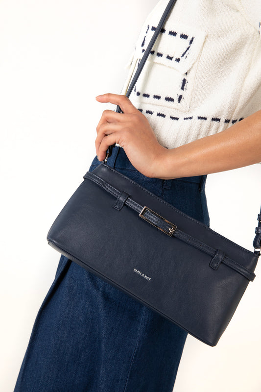 MIREILLE Vegan Clutch - Forum | Color: White - variant::cloud