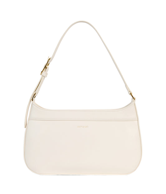 REVE Vegan Shoulder Bag - Forum | Color: White - variant::cloud