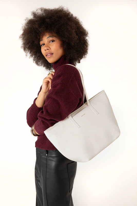 Marisa  Vegan Tote Bag - Forum | Color: Blue - variant::navy