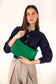 REVE Vegan Shoulder Bag - Forum | Color: Green - variant::loft