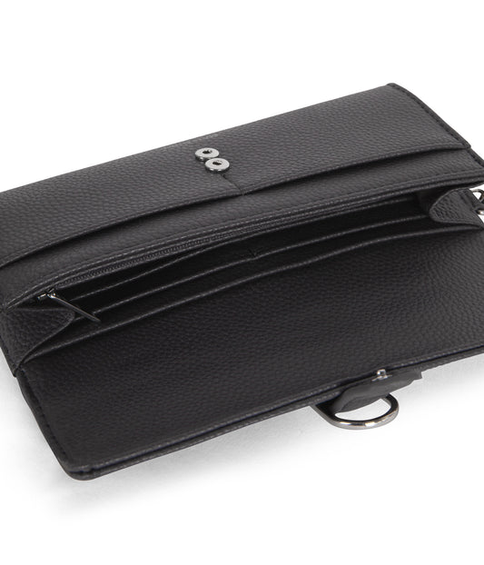 SEUN Vegan Wallet – Grain | Color: Coal - variant::coal