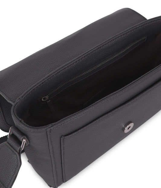 SUNNY Vegan Shoulder Bag – Grain | Color: Coal - variant::coal
