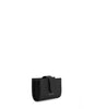 CREPE Vegan Accordion Card Holder – Grain | Color: Black - variant::black