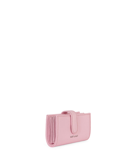 CREPE Vegan Accordion Card Holder – Grain | Color: Quartz - variant::quartz