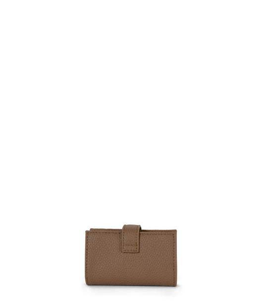 CREPE Vegan Accordion Card Holder – Grain | Color: Toffee - variant::toffee