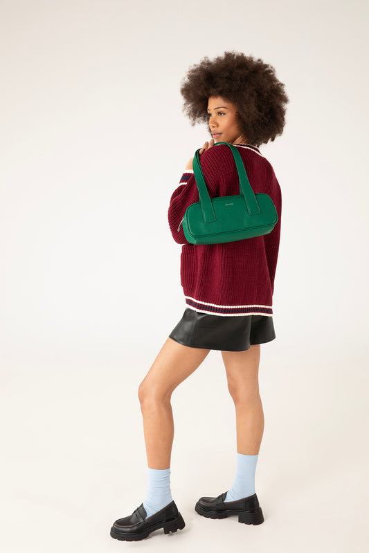 LEMUR Vegan Satchel – Grain | Color: Toffee - variant::toffee