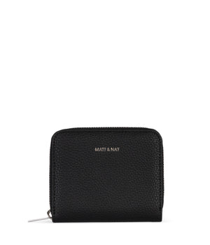 RUE Small Vegan Zip Wallet - Grain