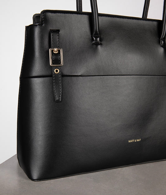 ADRIA Vegan Tote Bag - UPPEAL™ | Color: Black - variant::black