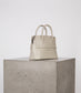 SILVA SM Small Vegan Satchel - UPPEAL™ | Color: Pearl - variant::Pearl