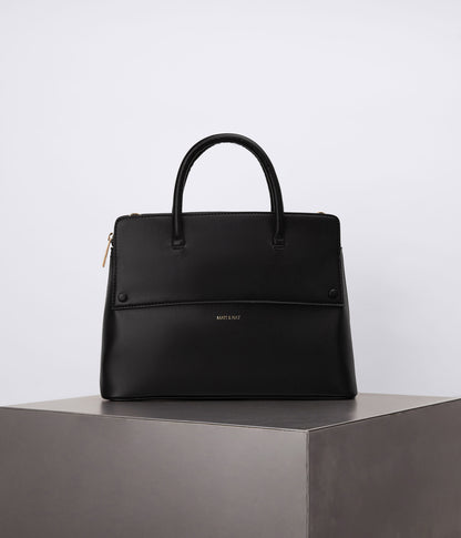 SILVA Vegan Satchel - UPPEAL™ | Color: Black - variant::black