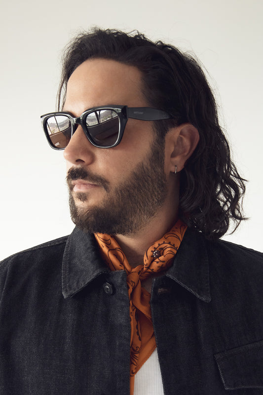 ASUNA Classic Recycled Sunglasses | Color: Clear - variant::clear