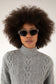 LACI Cat-Eye Recycled Sunglasses | Color: Blue - variant::blue