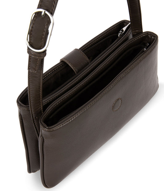 ADELINE Vegan Crossbody Bag - Theme | Color: Coffee - variant::coffee