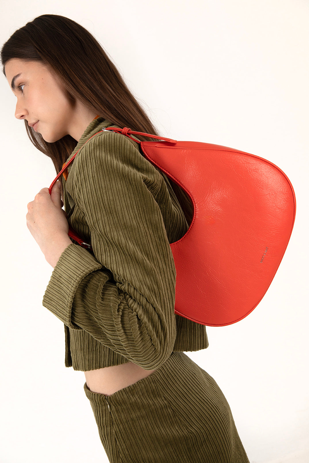 CELLO Vegan Shoulder Bag – Theme | Color: Sepia - variant::sepia