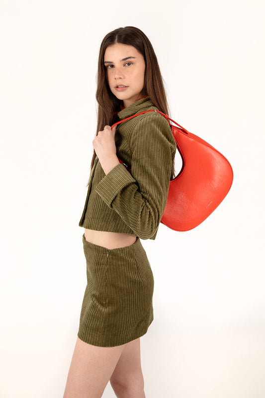 CELLO Vegan Shoulder Bag – Theme | Color: Sepia - variant::sepia