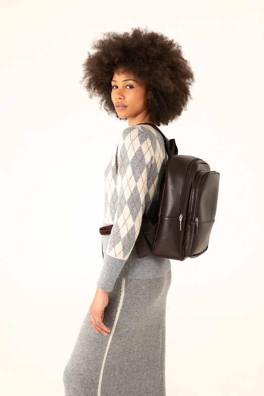 ESME Vegan Backpack - Theme | Color: Sepia - variant::sepia
