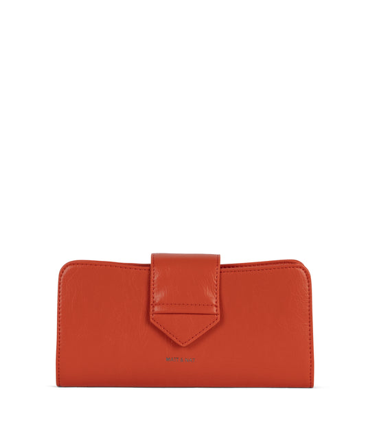 THEA Vegan Wallet – Theme | Color: Tomato - variant::tomato