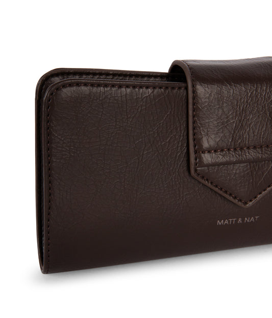 THEA Vegan Wallet – Theme | Color: Coffee - variant::coffee