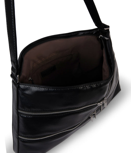 MALENE Vegan Shoulder Bag – Theme | Color: Black - variant::black