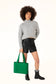 GARNI Vegan Tote Bag - Forum | Color: Navy - variant::navy
