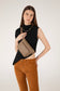 KORA Vegan Belt Bag - Grain | Color: Black - variant::black