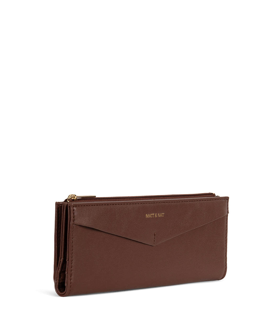ROME Vegan Bifold Wallet - Forum | Color: Cocoa - variant::cocoa