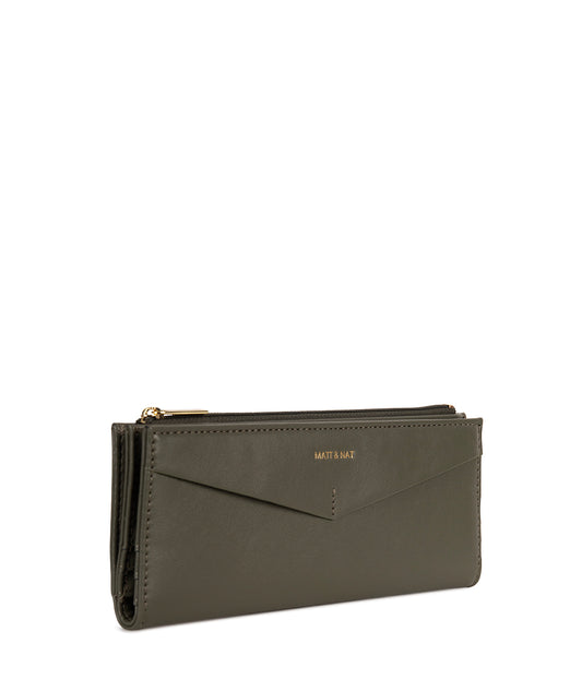 ROME Vegan  Bifold Wallet - Forum | Color: Pickle - variant::pickle