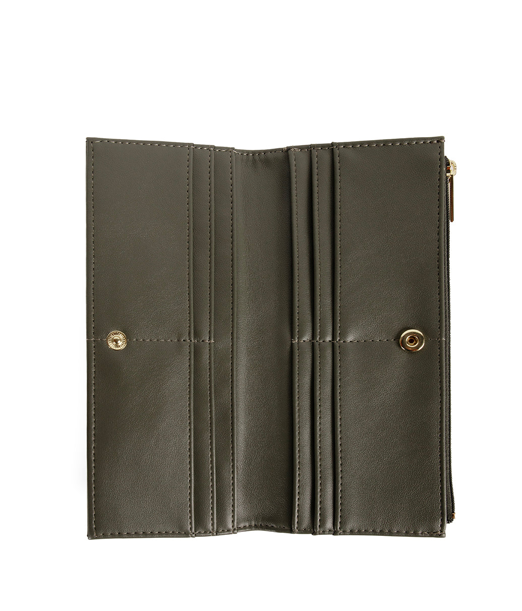 ROME Vegan Bifold Wallet - Forum | Color: Pickle - variant::pickle