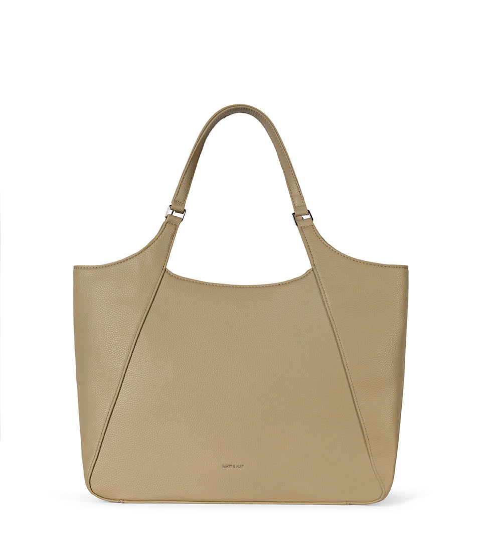 CHARLOT Vegan Tote Bag - Grain | Color: Almond - variant::almond
