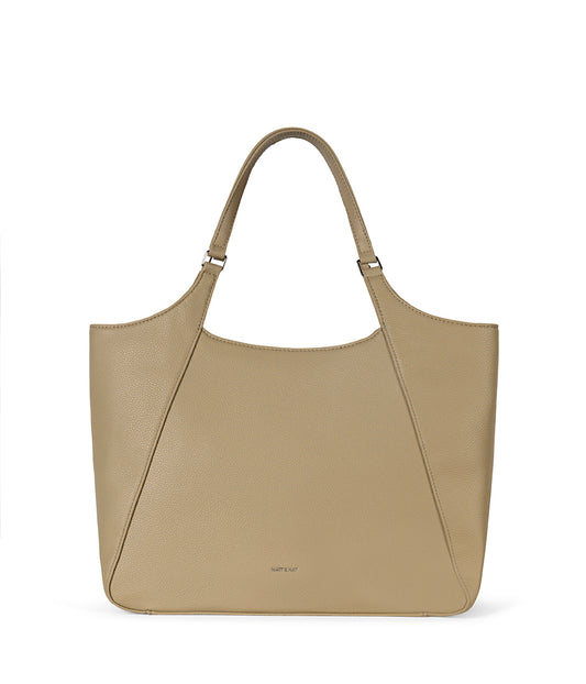 CHARLOT Vegan Tote Bag - Grain | Color: Almond - variant::almond