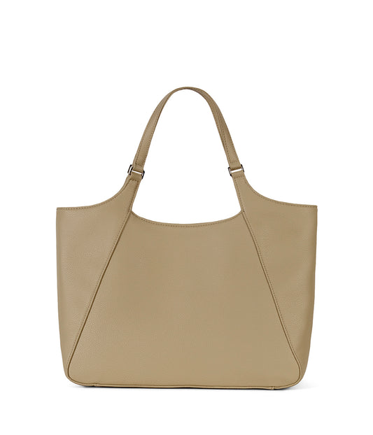 CHARLOT Vegan Tote Bag - Grain | Color: Almond - variant::almond