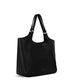 CHARLOT Vegan Tote Bag - Grain | Color: Black - variant::black