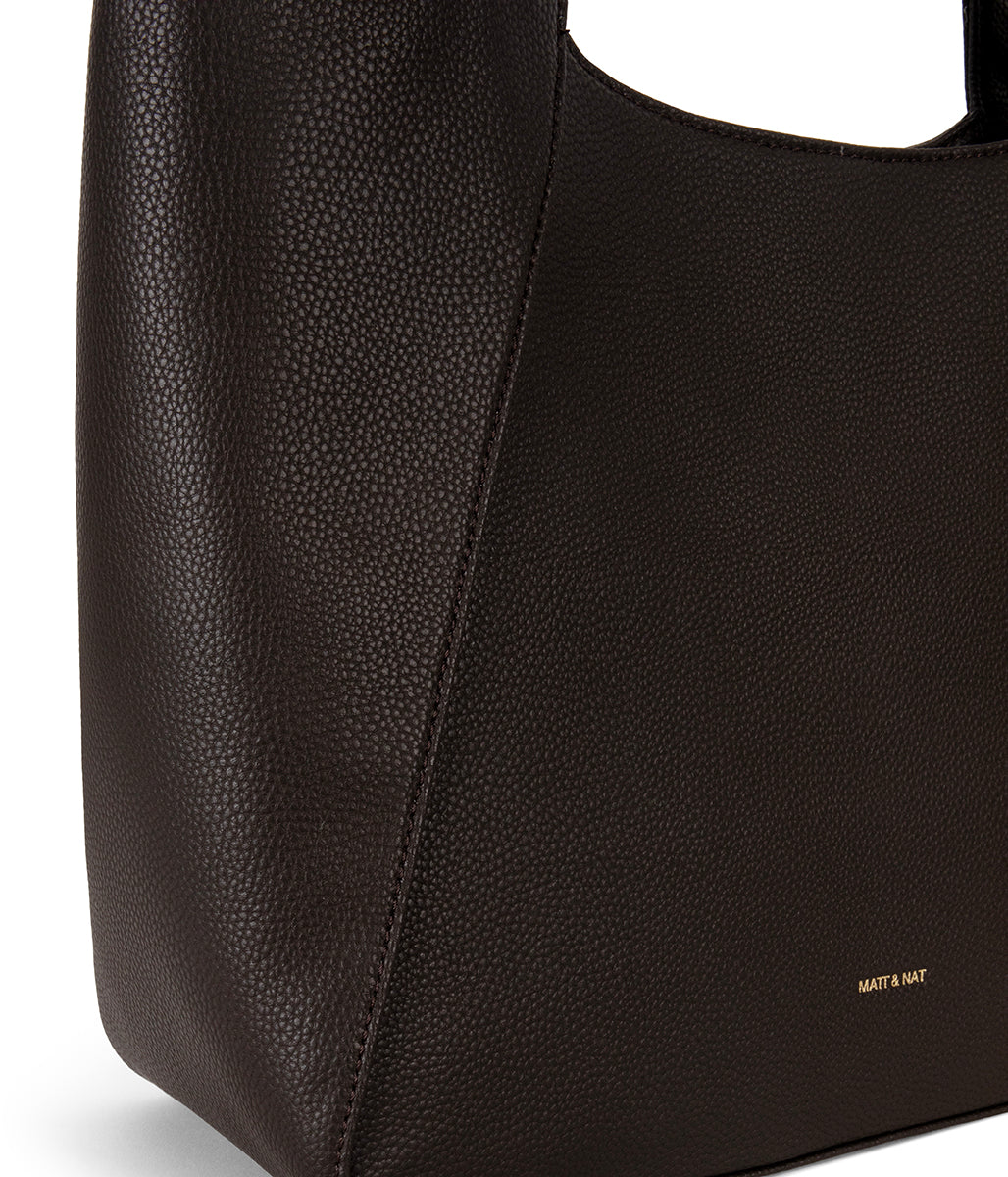 CHARLOT Vegan Tote Bag - Grain | Color: Fudge - variant::fudge