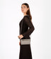 ERIN Vegan Crossbody Bag - Grain | Color: Black - variant::black