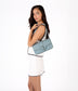 ISABELLE Vegan Shoulder Bag – Grain | Color: Black - variant::black