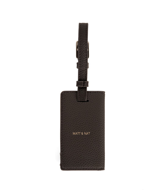 MAP Vegan Luggage Tag - Grain | Color: Fudge - variant::fudge