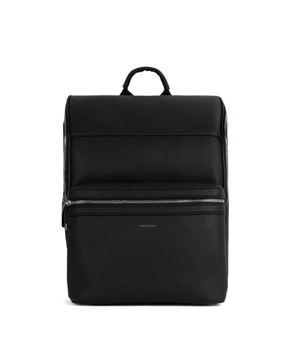 REMI Vegan Backpack - Grain | Color: Black - variant::black