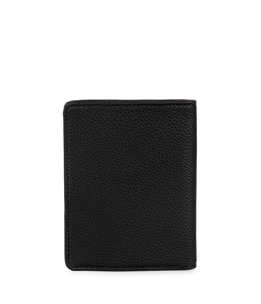 ROW Vegan Passport Holder - Grain | Color: Black - variant::black