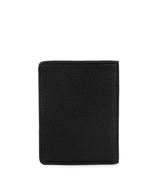 ROW Vegan Passport Holder - Grain | Color: Black - variant::black