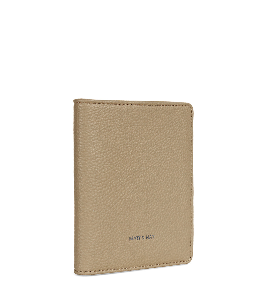 ROW Vegan Passport Holder - Grain | Color: Almond - variant::almond