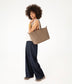ABBI Vegan Tote Bag - Grain | Color: Rosemary - variant::rosemary