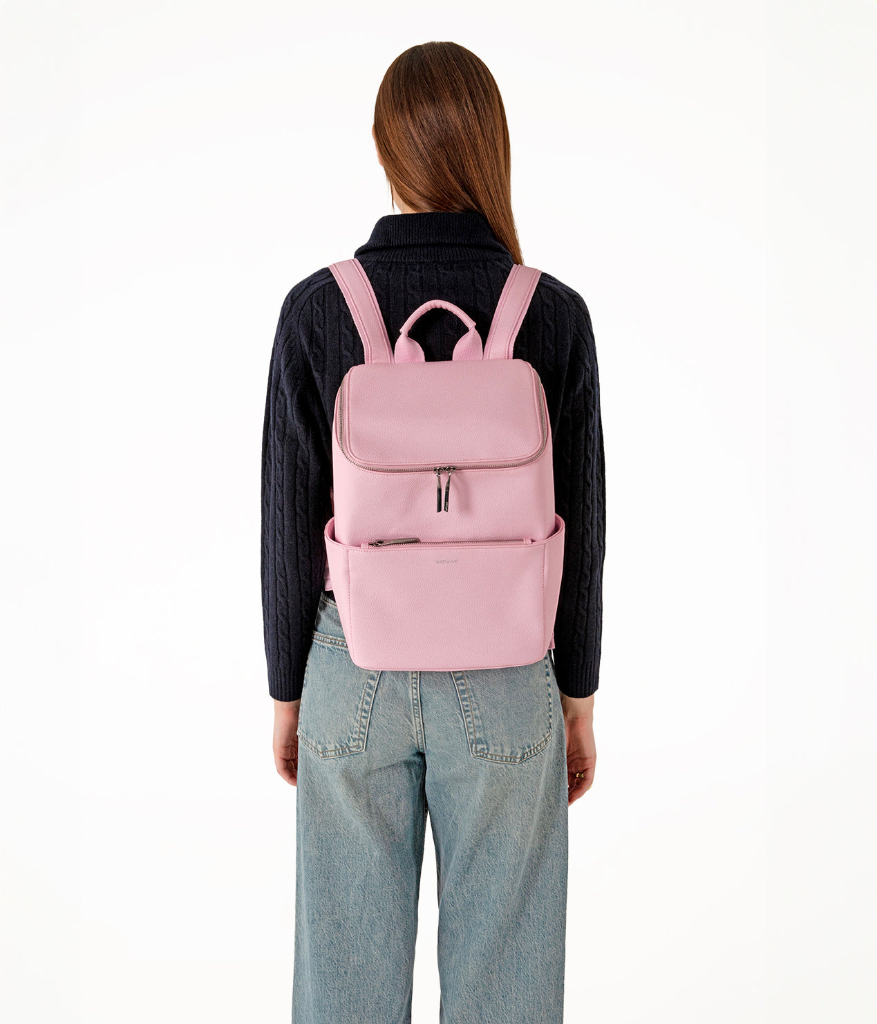 BRAVE Vegan Backpack - Grain | Color: Black - variant::black