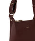 JINA Vegan Shoulder Bag - Grain | Color: Cherry - variant::cherry