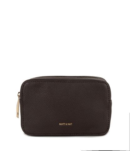 LARRA Vegan Belt Bag – Grain | Color: Fudge - variant::fudge