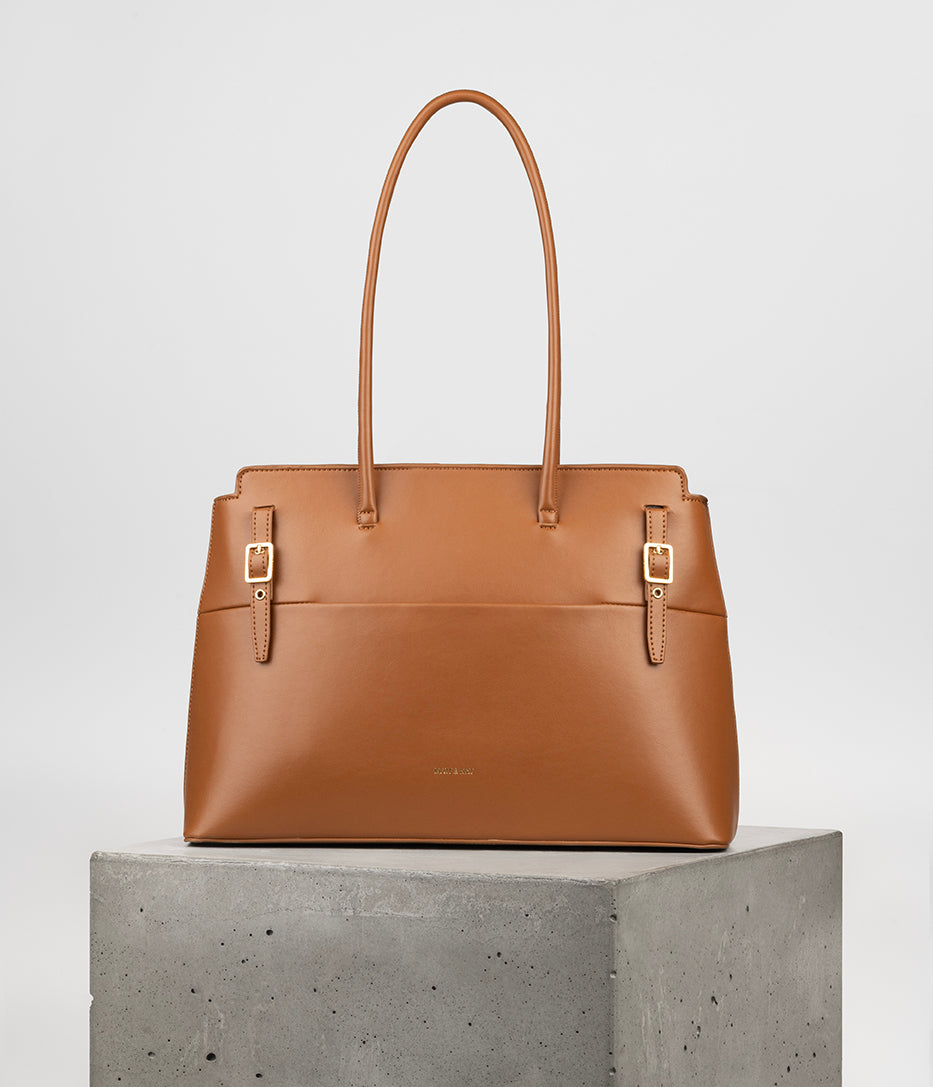 ADRIA Vegan Tote Bag - UPPEAL™ | Color: Nutty - variant::nutty