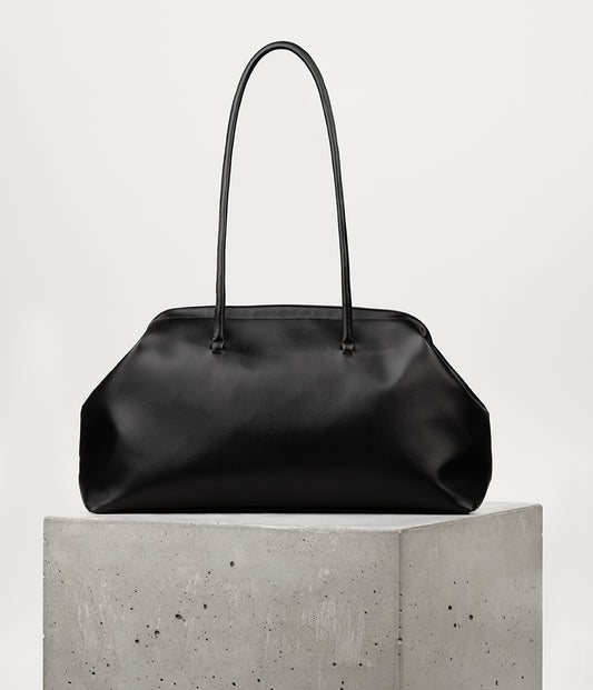 FLORENCE Vegan Tote Bag - UPPEAL™ | Color: Black - variant::black